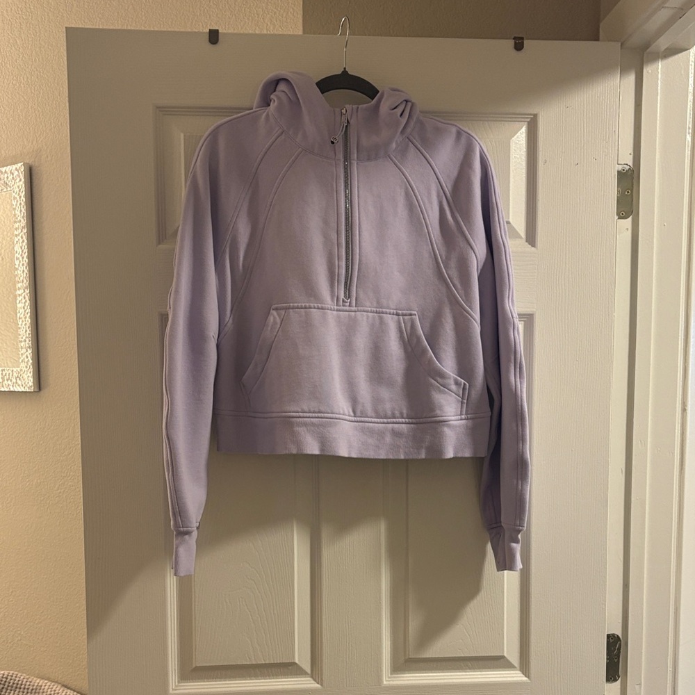 lululemon athletica Light Purple Hoodie